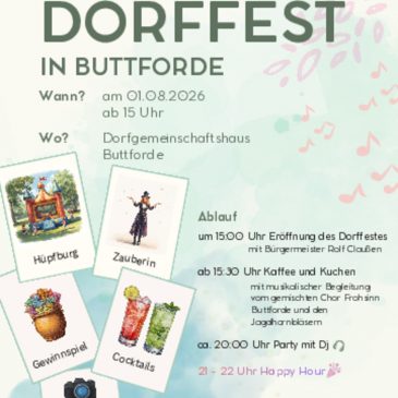 Einladung zum Dorffest 2026