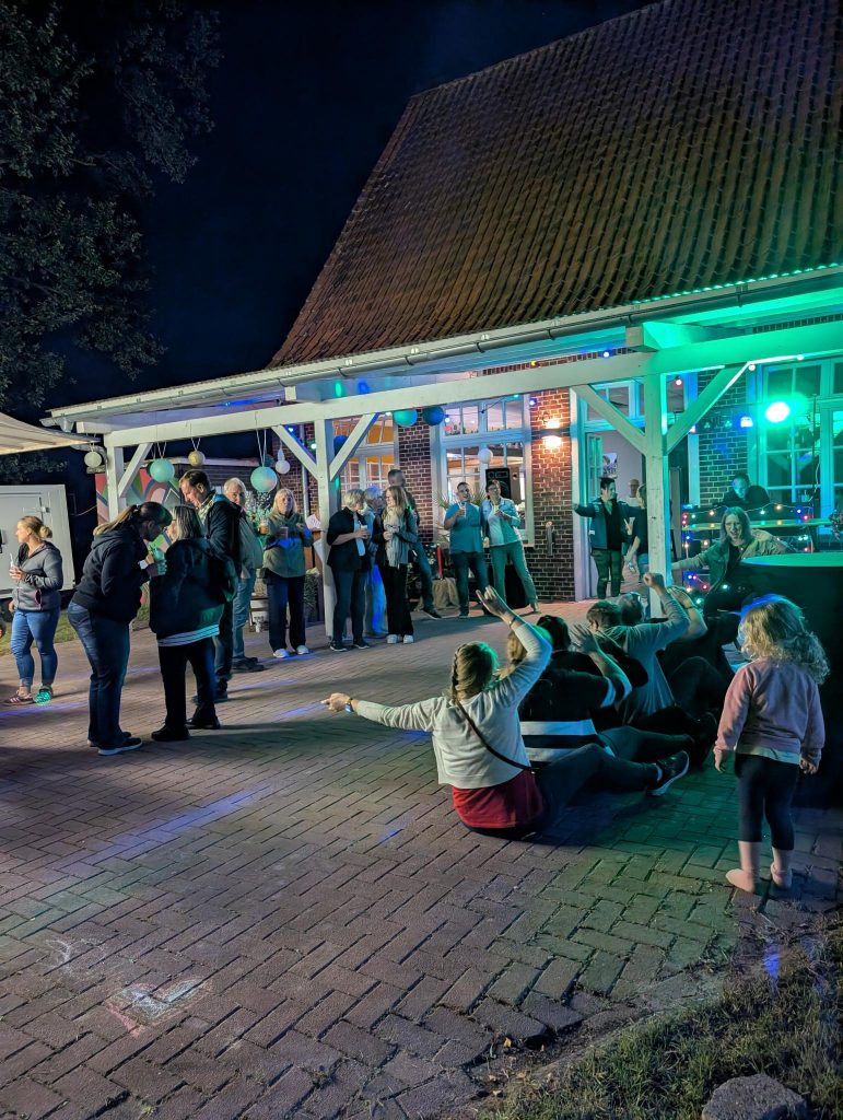 Bis spät in die Nacht...