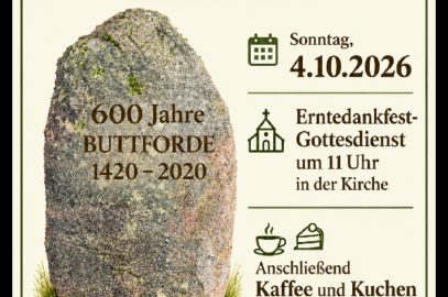 Stein-Einweihung 600 Jahre Buttforde