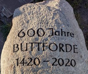 Die Inschrift auf dem Gedenkstein